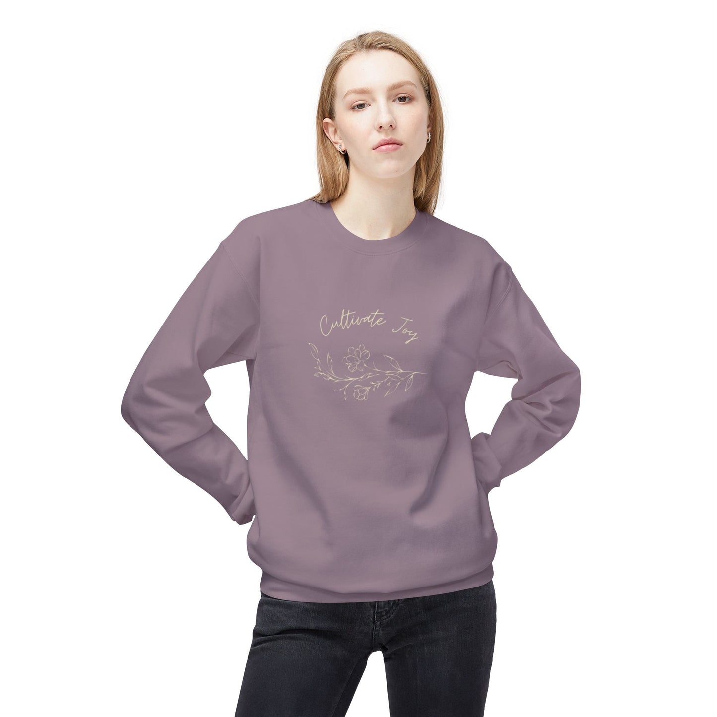 Cultivate Joy Fleece Crewneck Sweatshirt
