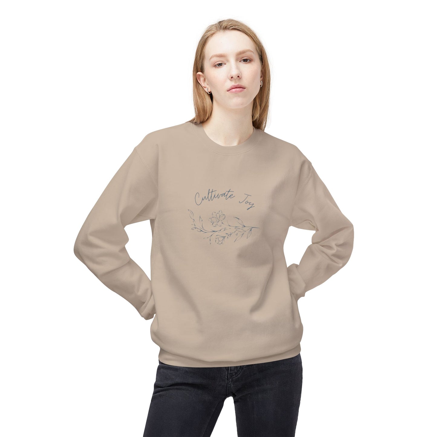 Cultivate Joy Fleece Crewneck Sweatshirt