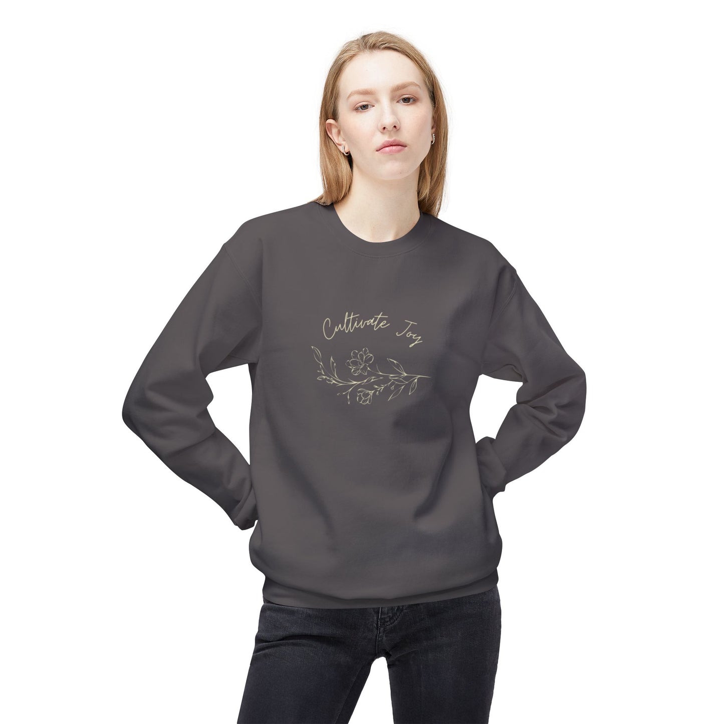 Cultivate Joy Fleece Crewneck Sweatshirt