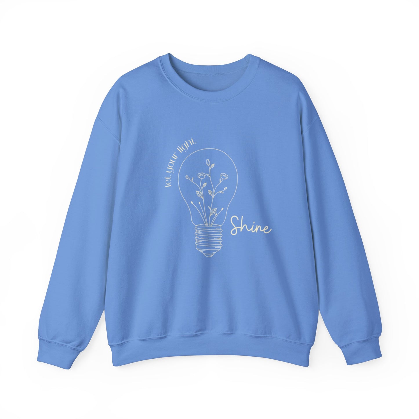 Shine Crewneck Sweatshirt - Positive Vibes Unisex Sweatshirt