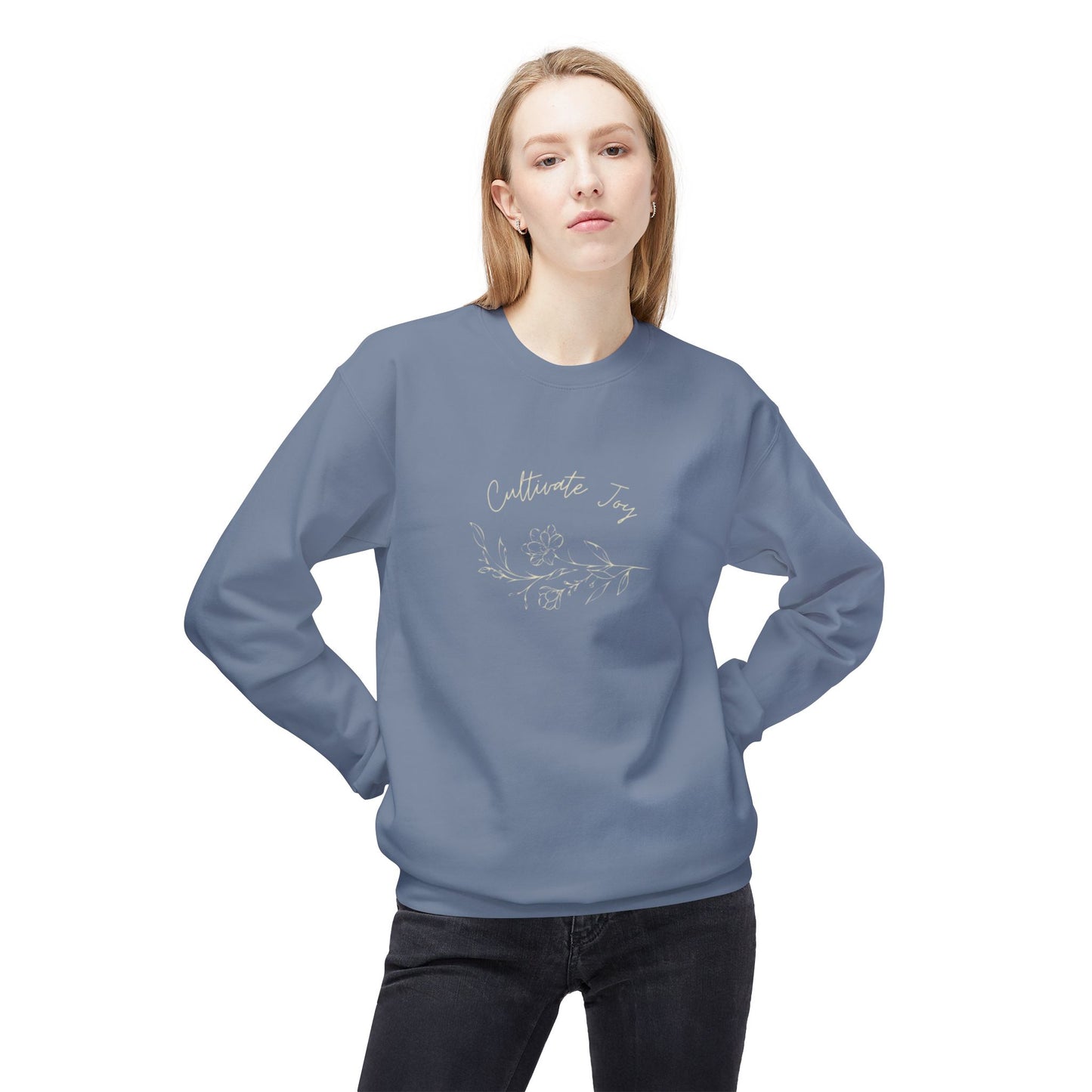 Cultivate Joy Fleece Crewneck Sweatshirt