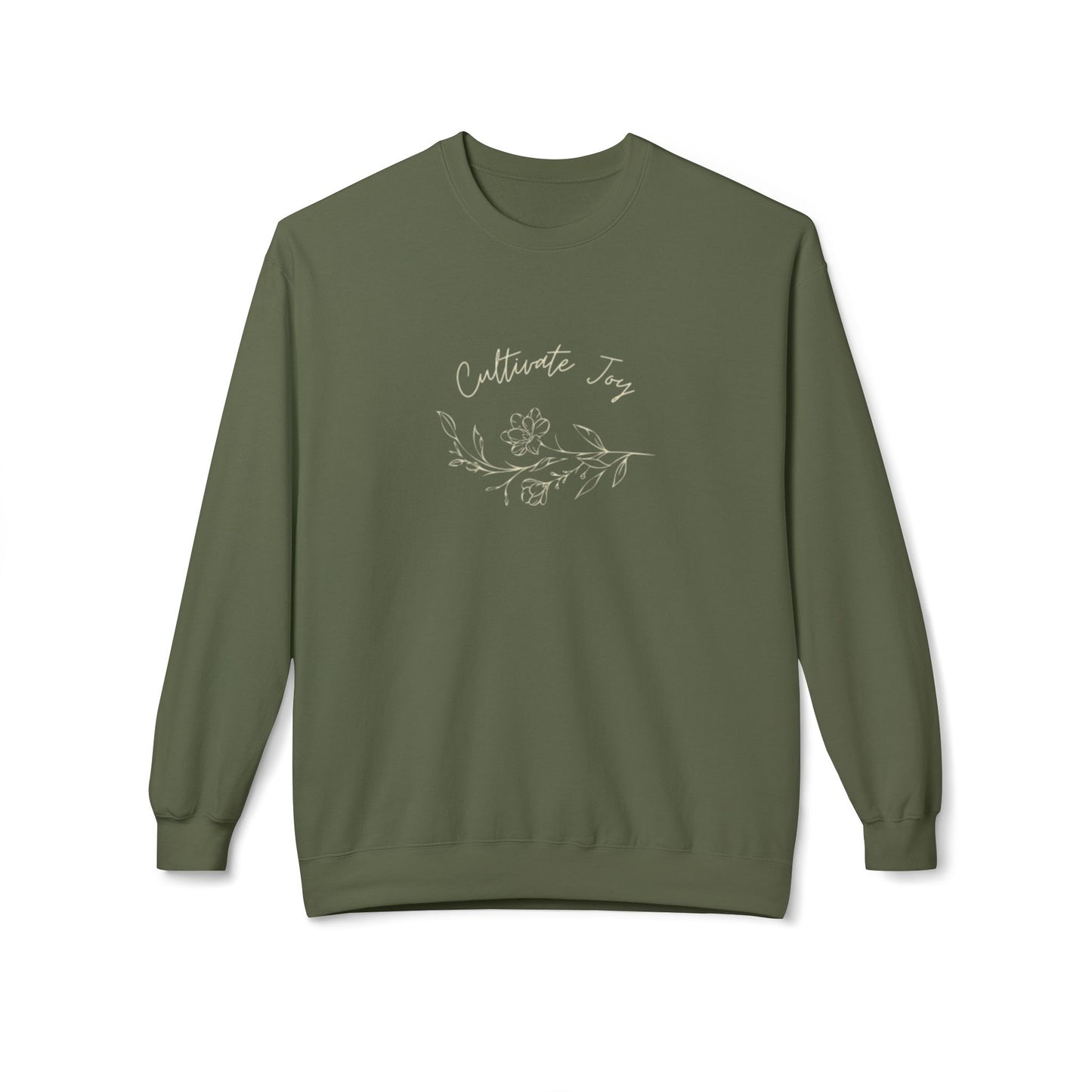 Cultivate Joy Fleece Crewneck Sweatshirt